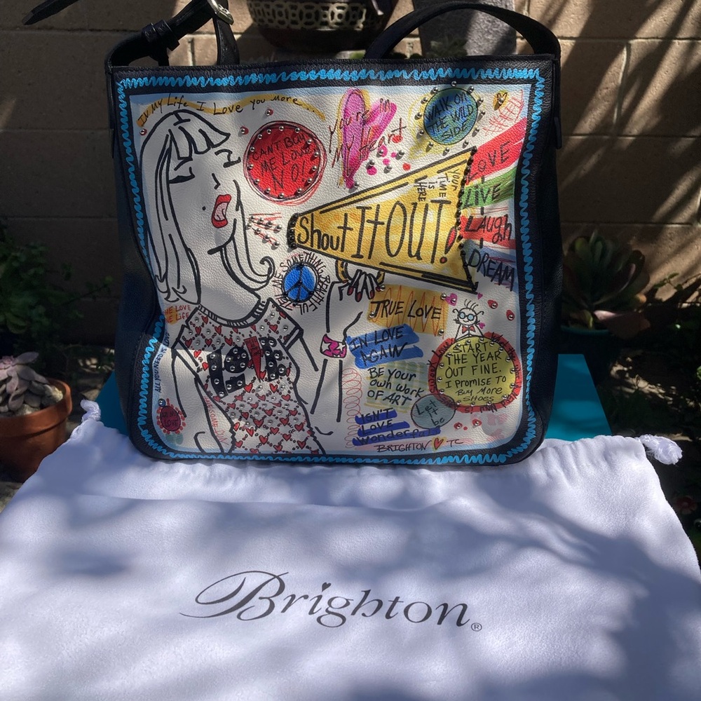 Brighton NWOT “Shout it Out" Handbag